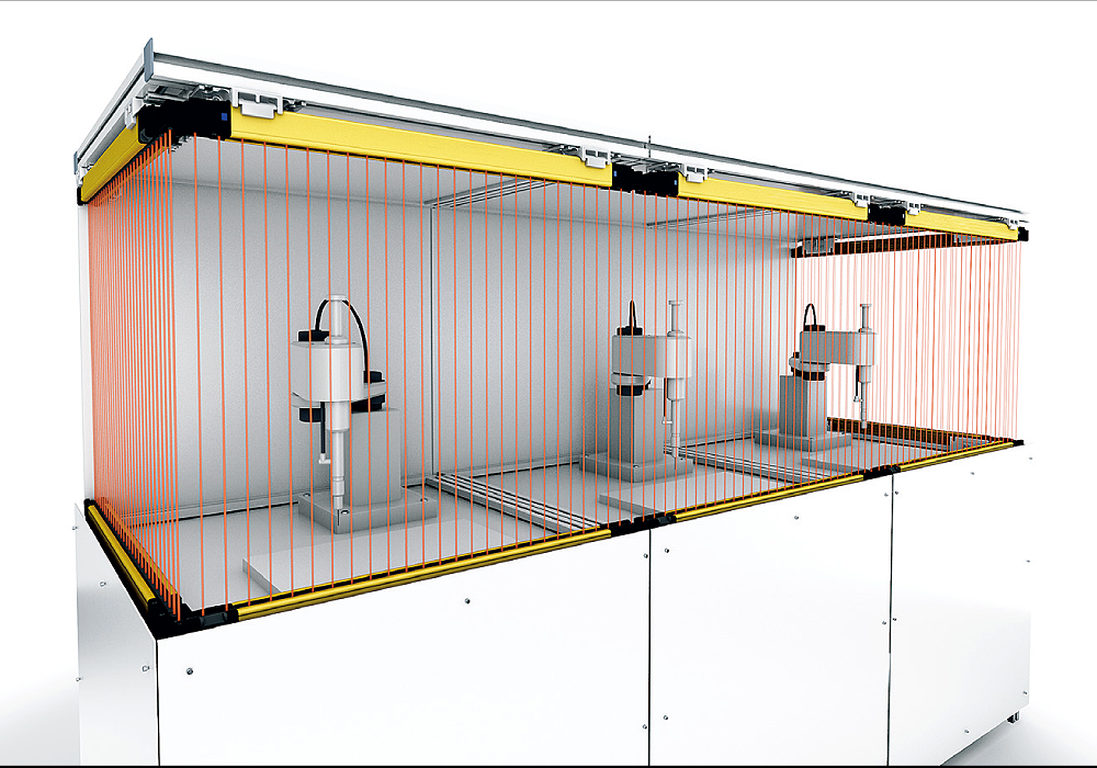 安全光柵感應器 安全光柵SF4D-5